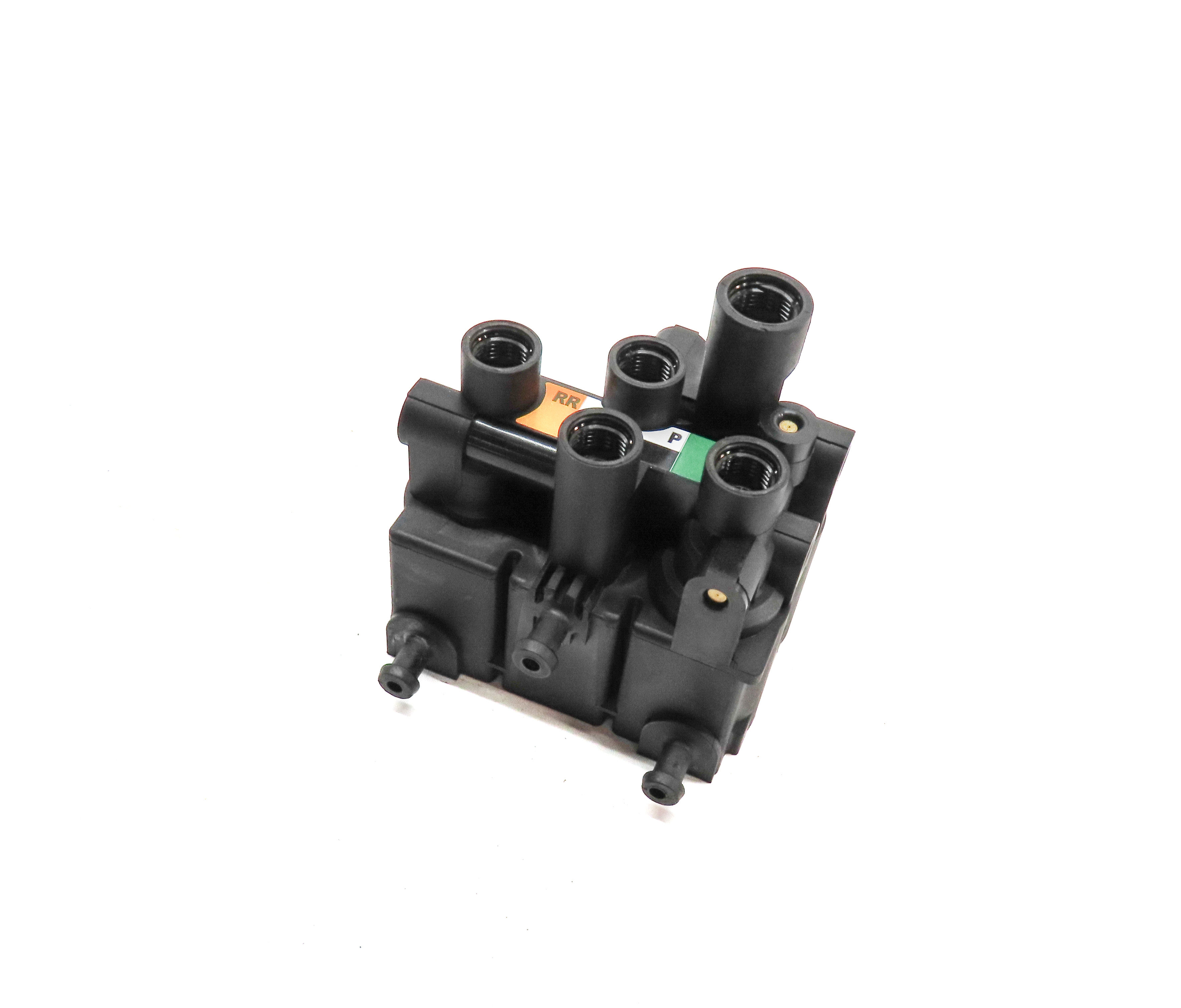 2014 RANGE ROVER SPORT (L494) REAR AIR SUSPENSION TRANSFER RELIEF VALVE BLOCK — exact item pictured